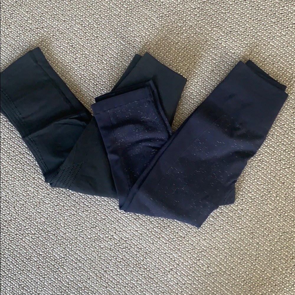Lululemon In the Flow Crop Leggings (2 pairs)